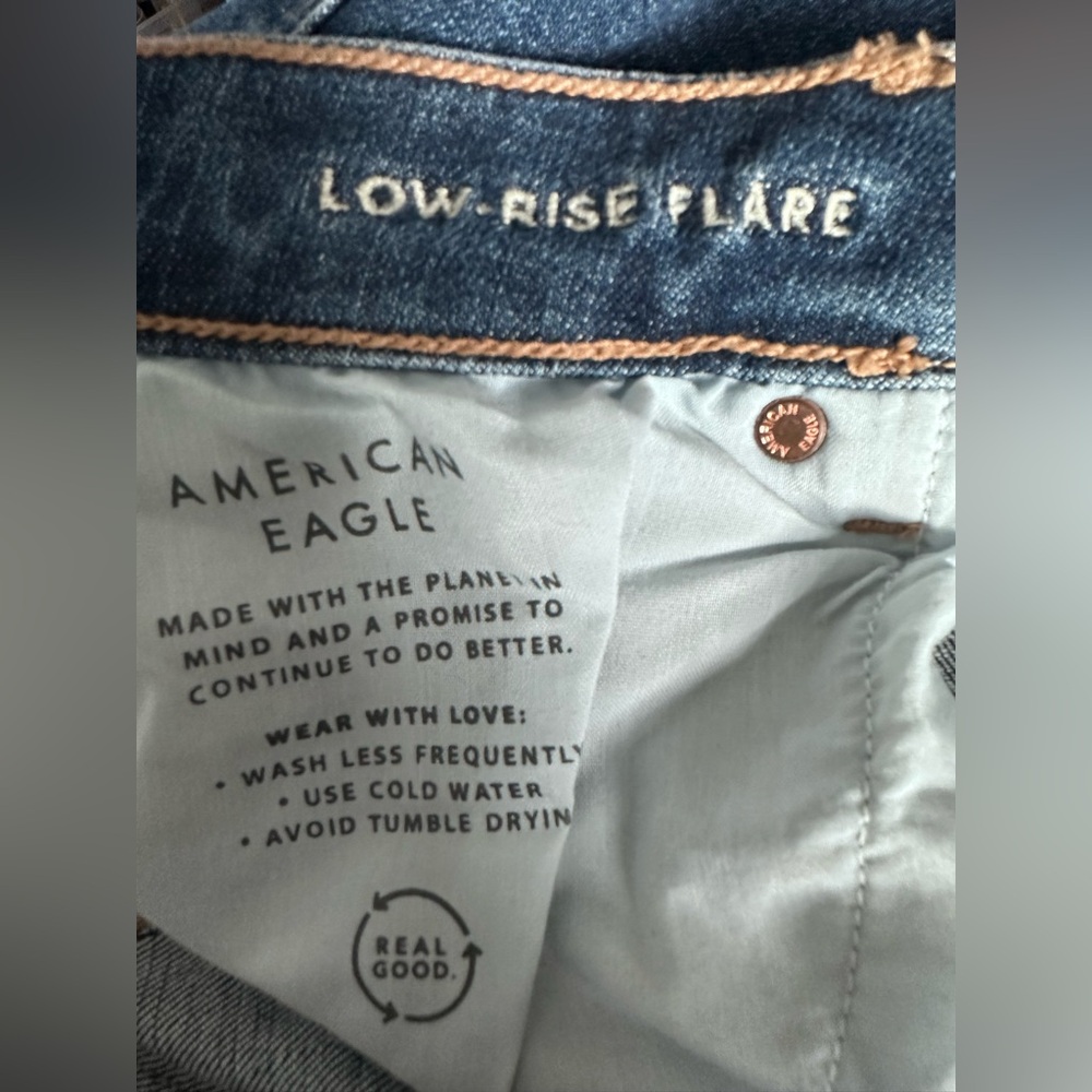 American Eagle Outfitters Flare Denim Jeans - Picture 6 of 7